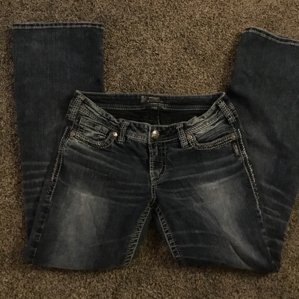 Silver jeans Suki boot cut size 29/31
